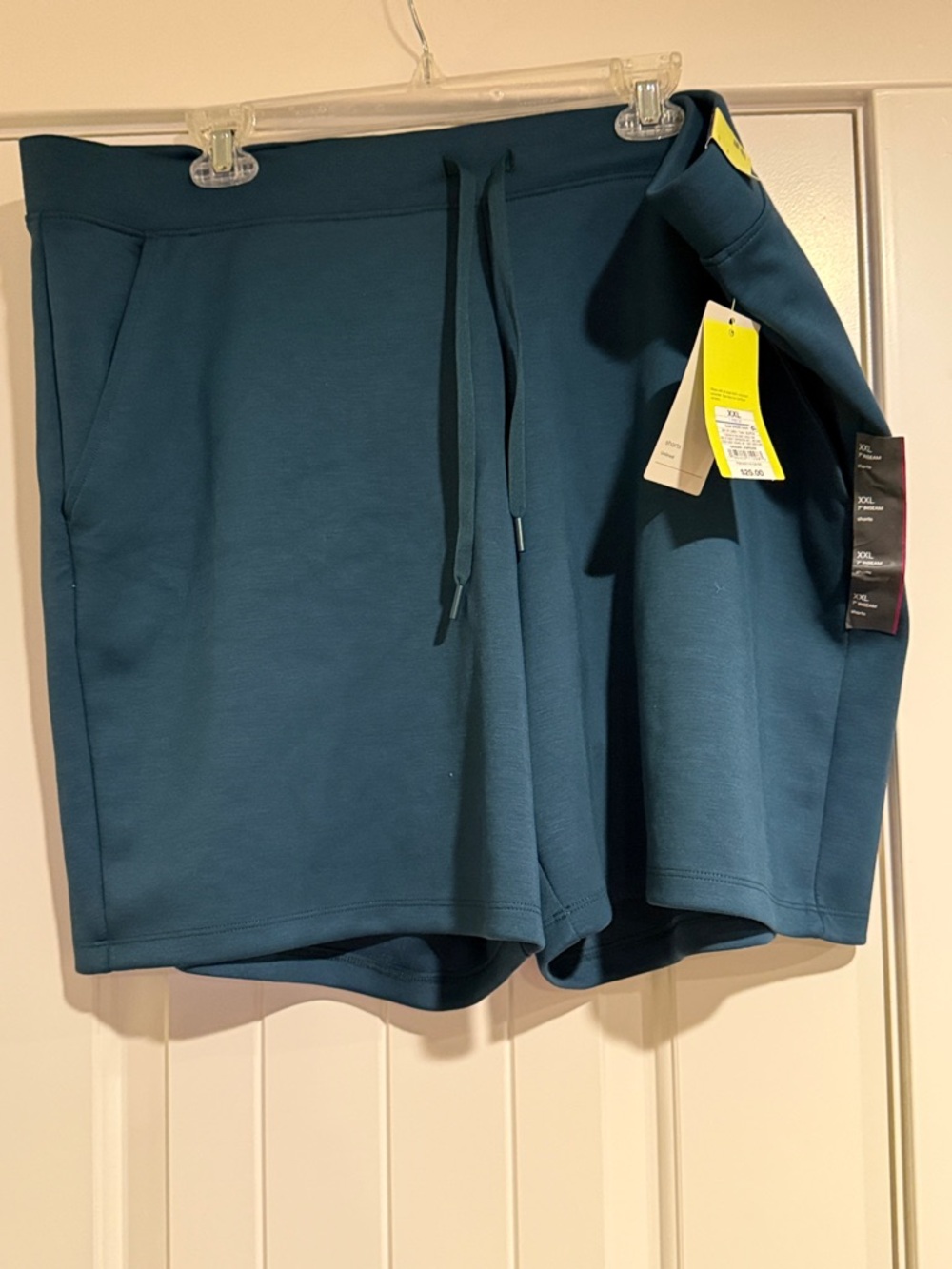 Men's Drawstring Athletic Shorts - Teal